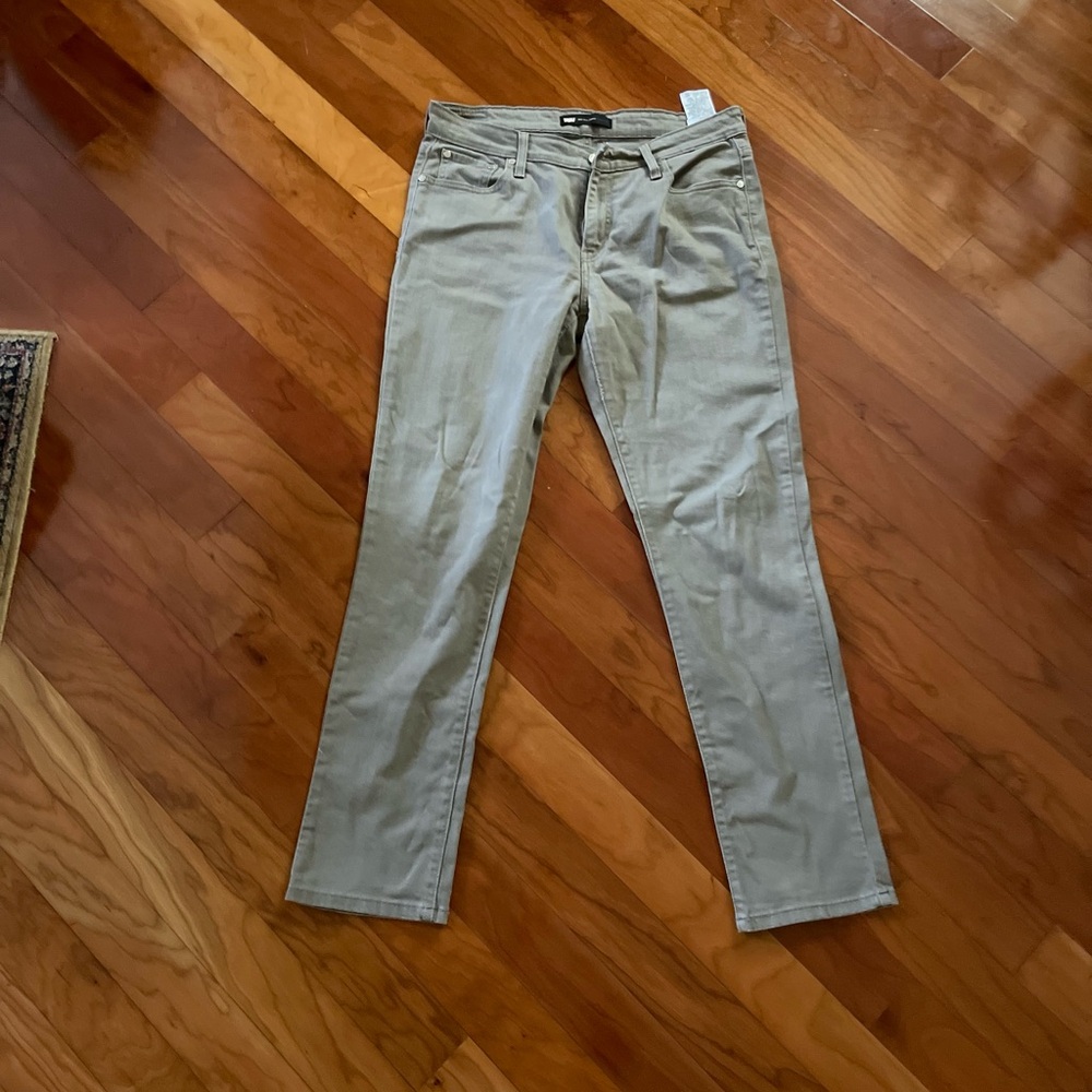 Levi's Women's Mid Rise Skinny Jeans in Olive